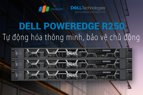 Calority R250 Dell PowerEdge R250: Tự động hóa thông minh, bảo vệ chủ động - CÔNG TY ...